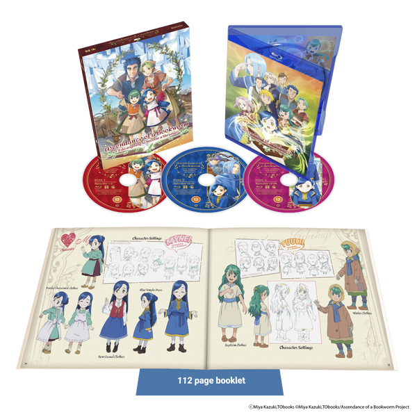 Honzuki no Gekokujou - Ascendance of a Bookworm Season 1+2+3 OVA DVD Box  Set 