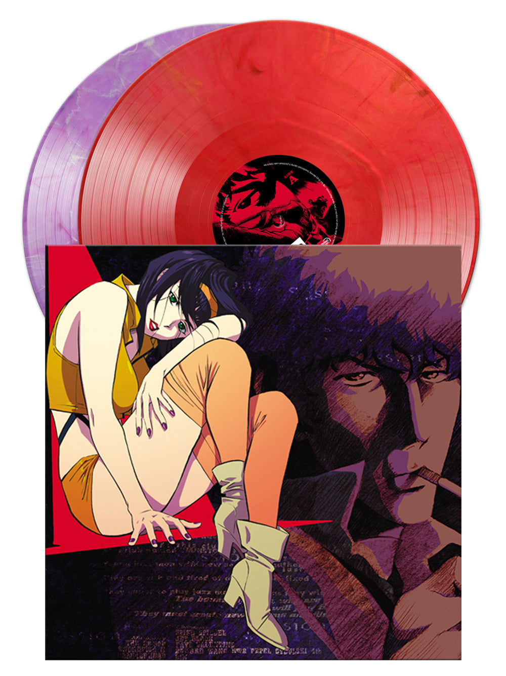 Cowboy Bebop Vinyl Record Soundtrack 2 LP Swordfish II Red Tail on sale Seatbelts Anime