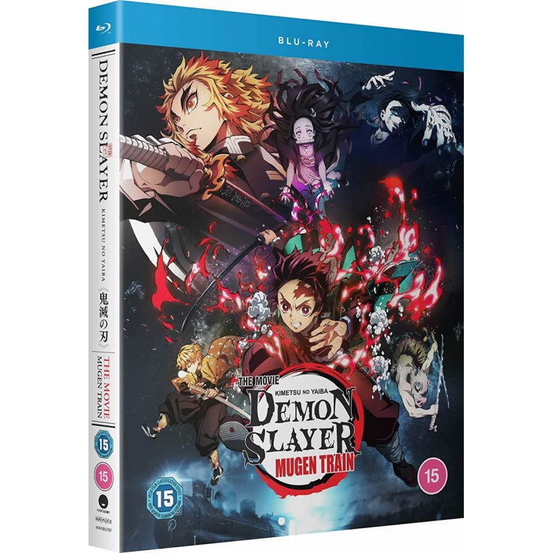 Demon Slayer Kimetsu no Yaiba the Movie Mugen Train Blu ray alltheanime