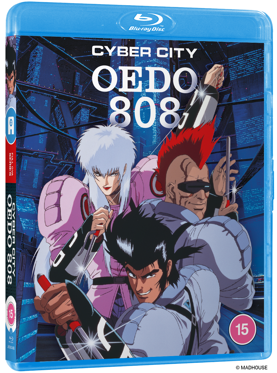 Cyber City Oedo 808 Remastered - Blu-ray