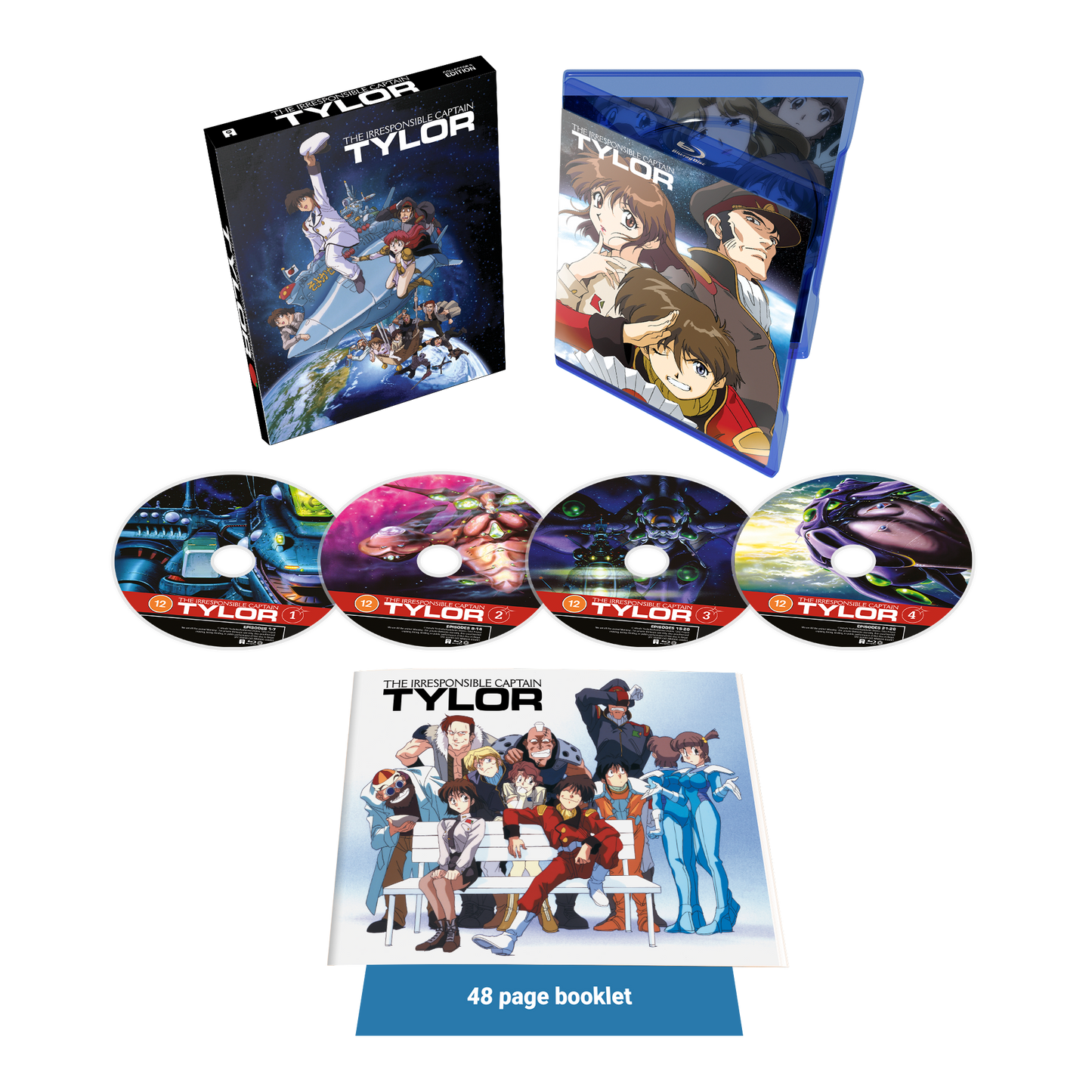 Irresponsible Captain Tylor TV Series + OVA Collector's Edition bundle