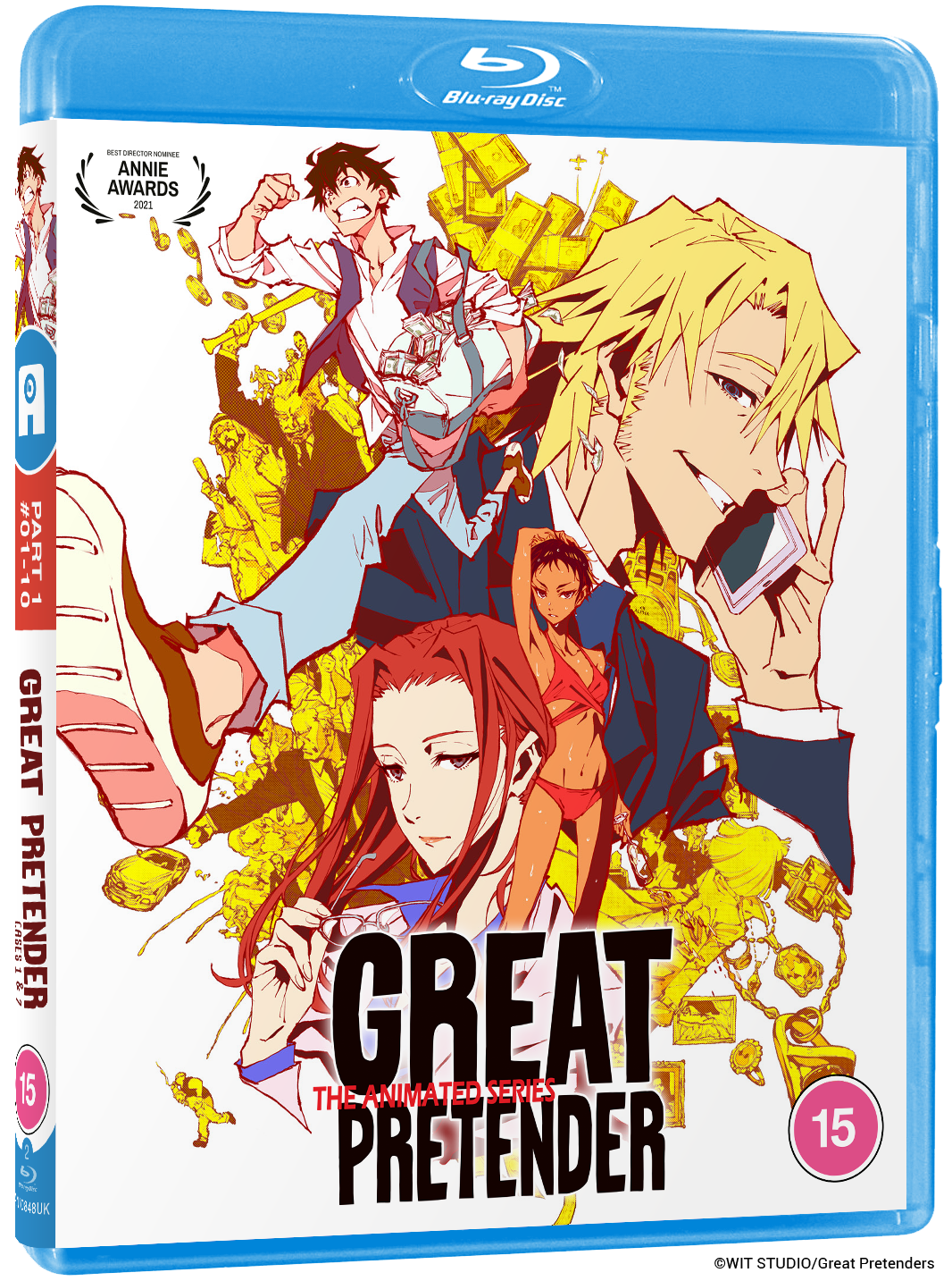 Great Pretender Season 1 Part 1 - Blu-ray