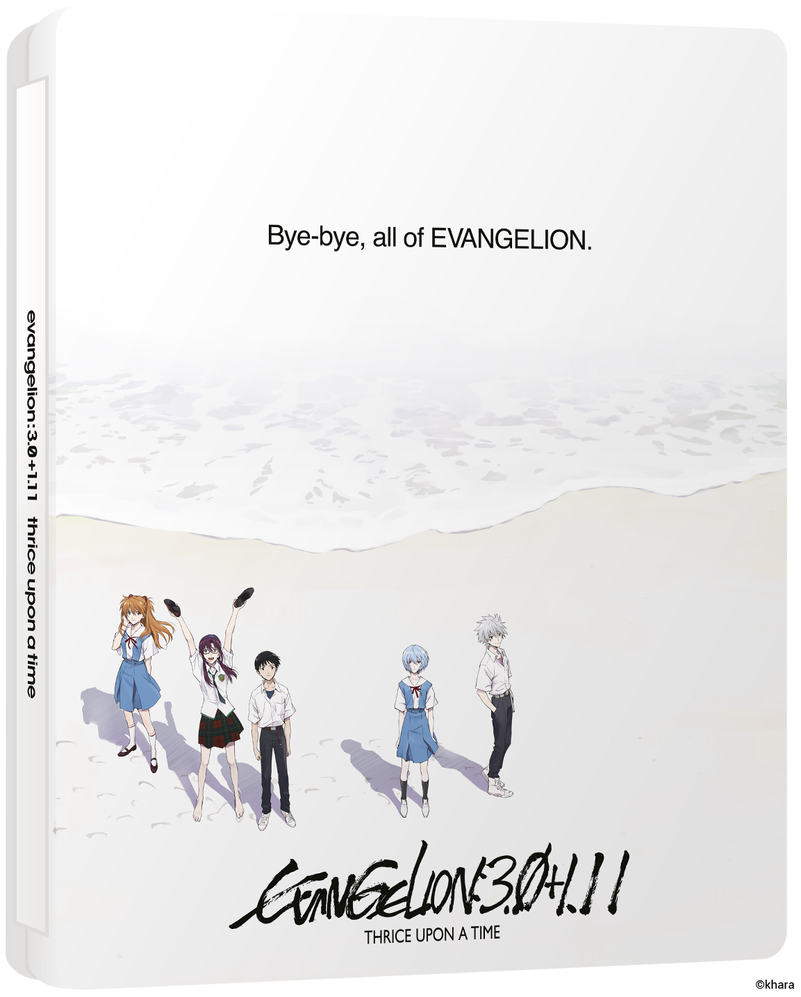 EVANGELION:3.0+1.11 THRICE UPON A TIME - Blu-ray + DVD Steelbook