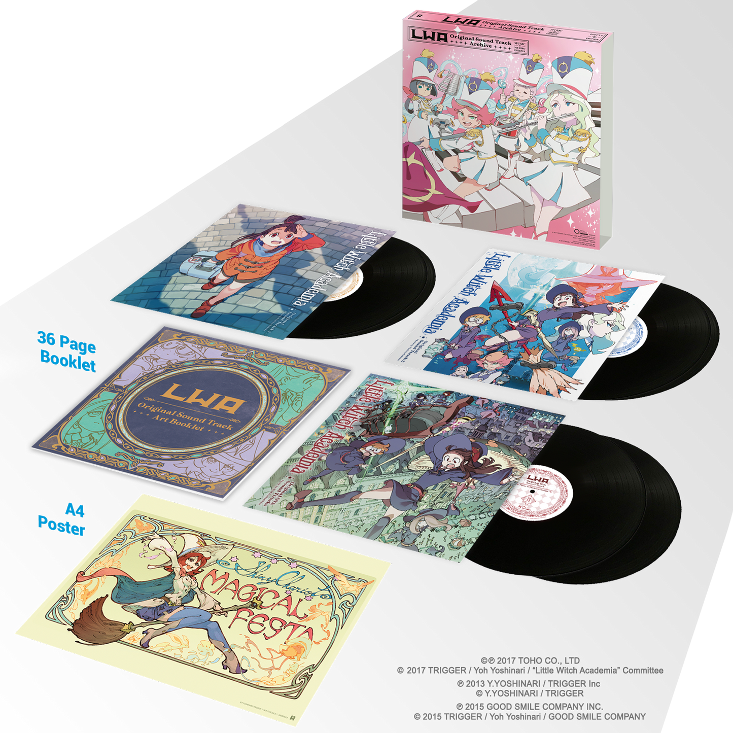 Little Witch Academia Vinyl Deluxe Edition - Black vinyl variant