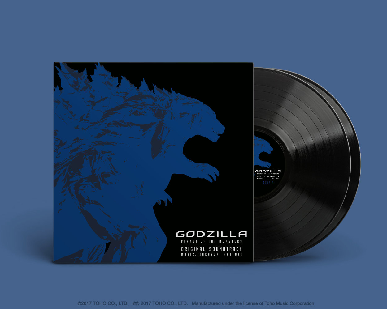 Godzilla: Planet of the Monsters Original Soundtrack 2x vinyl - black