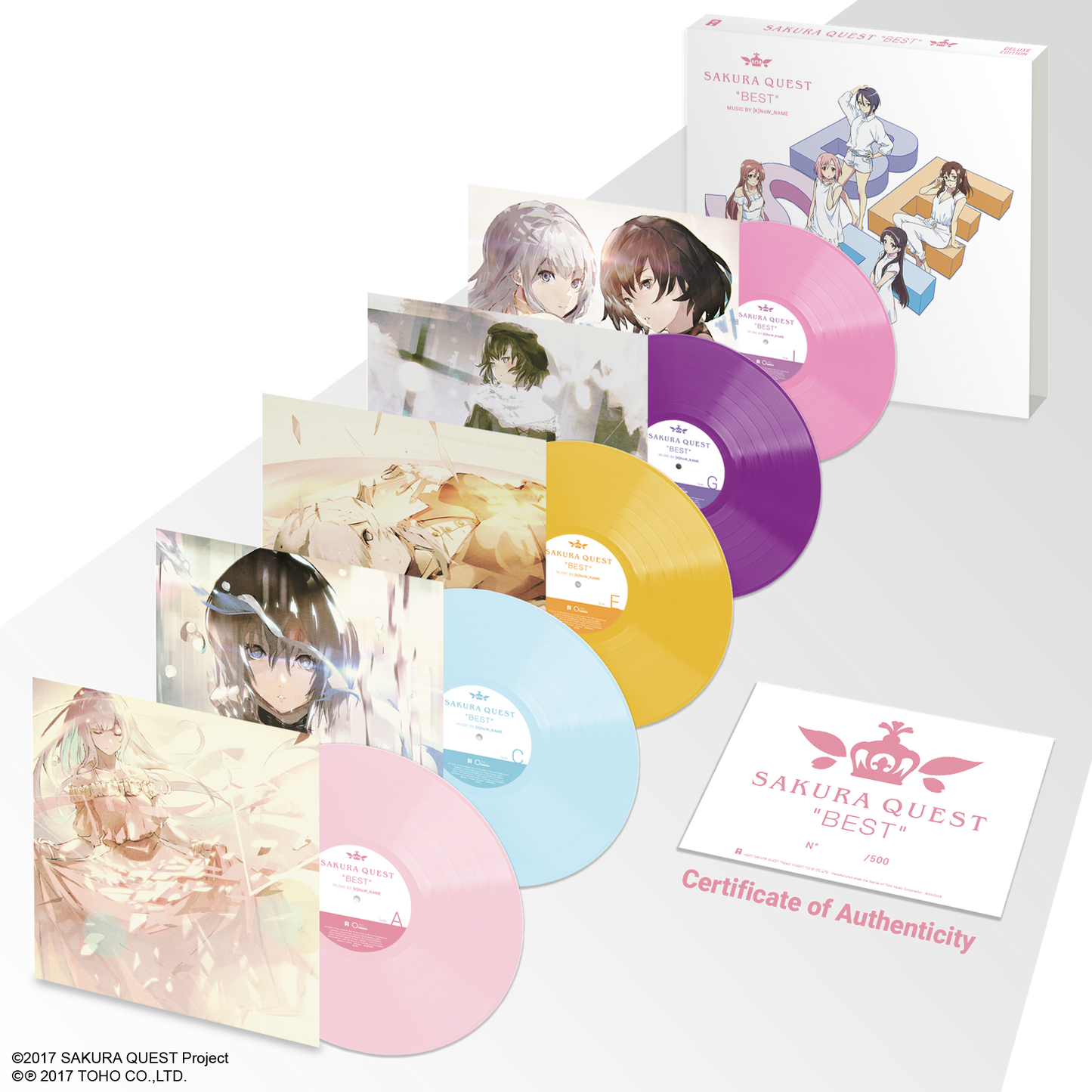 Sakura Quest 5x LP Vinyl Deluxe Edition