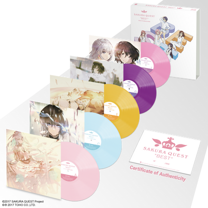 Sakura Quest 5x LP Vinyl Deluxe Edition