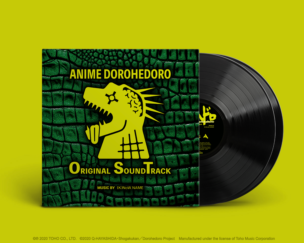 Dorohedoro Original Soundtrack 2x vinyl - black