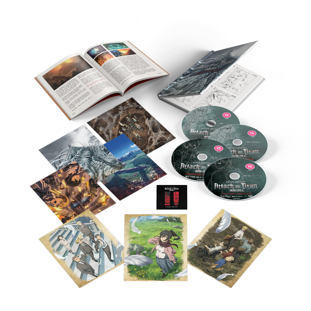 Attack on Titan: The Final Season - THE FINAL CHAPTERS Limited Edition Blu-ray + DVD