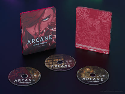 Arcane: League of Legends Season 1 - Blu-ray Steelbook