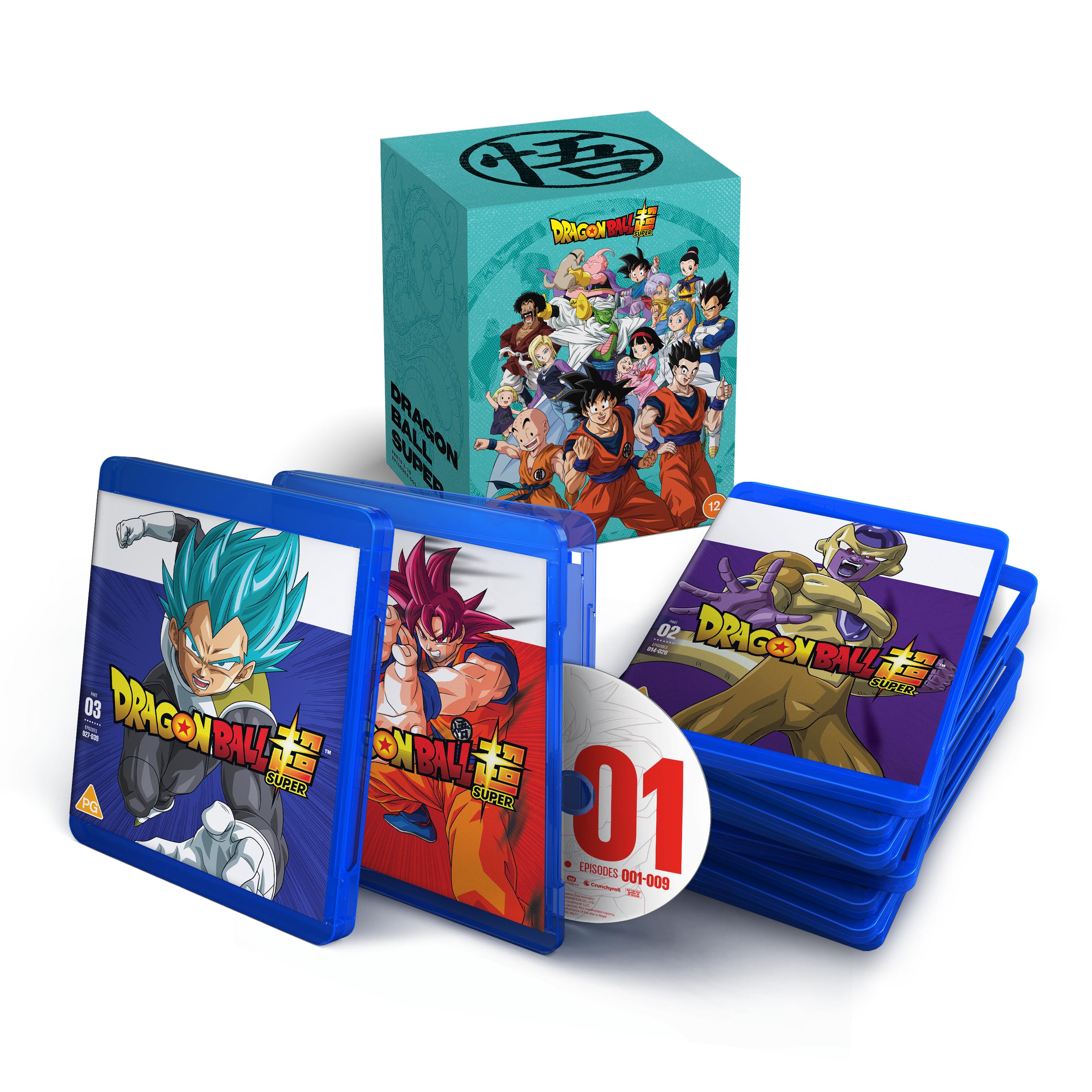 Complete Dragon Ball deals Super Series Blu-Ray Discs