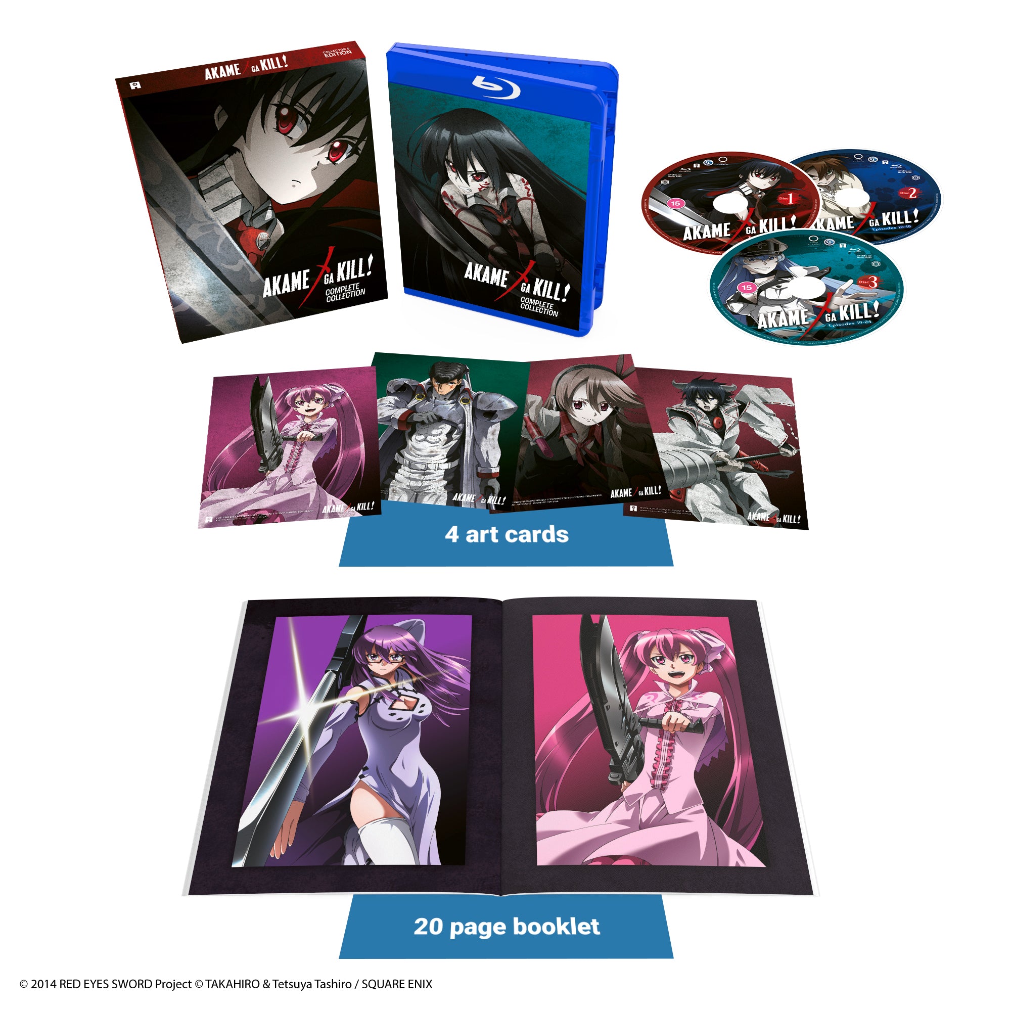 Akame ga kill completely series(prequel is included in set) cheapest