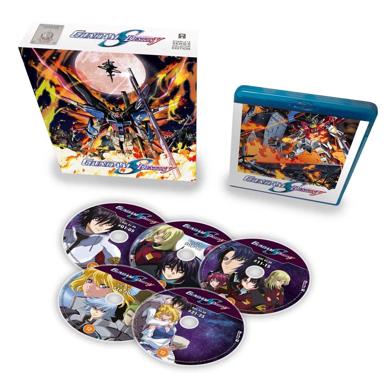 Mobile Suit Gundam SEED Destiny: Part 1 - Blu-ray Collector's Edition