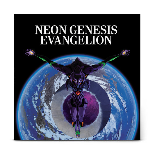 Neon Genesis Evangelion Original Series Soundtrack - 2 x 12"  blue & black marbled vinyl LP