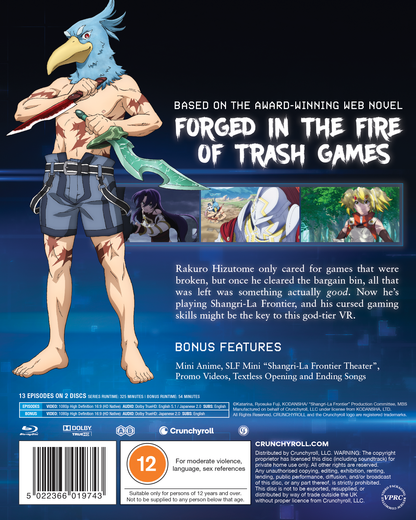 Shangri-La Frontier Season 1 Part 1 - Blu-ray