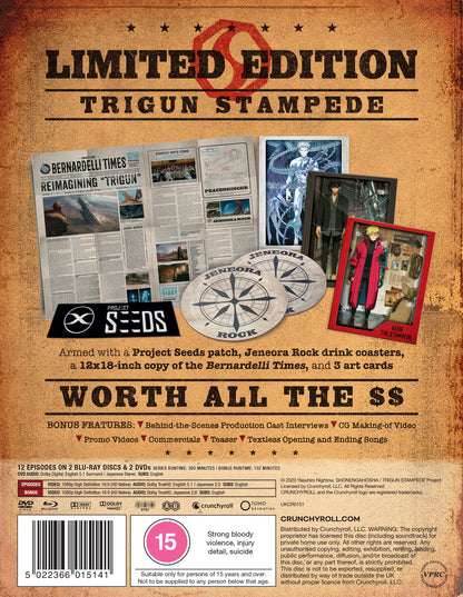 Trigun Stampede Season 1 - Limited Edition DVD/Blu-ray