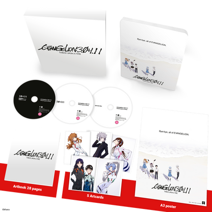 EVANGELION:3.0+1.11 THRICE UPON A TIME - Blu-ray + 4K UHD Deluxe Edition