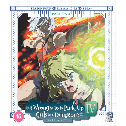 Is It Wrong To Try To Pick Up Girls In A Dungeon?! Season 4 Part 2 - Blu-ray