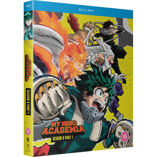 My Hero Academia Complete Season 6 Part 1 - Blu-ray