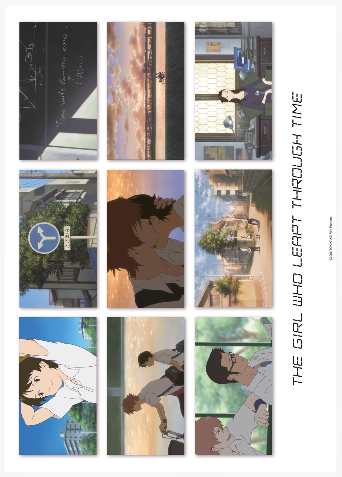 The Girl Who Leapt Through Time A4 folder