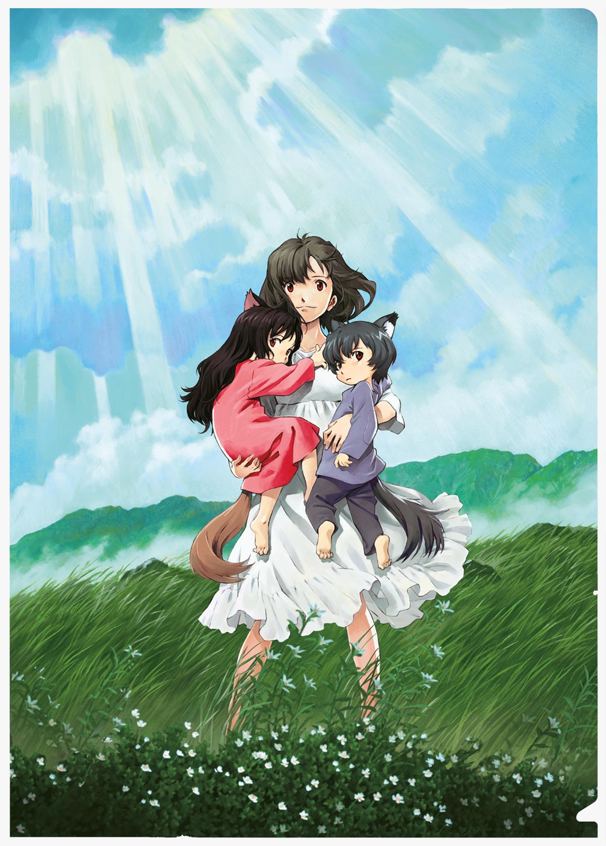 Wolf Children A4 folder