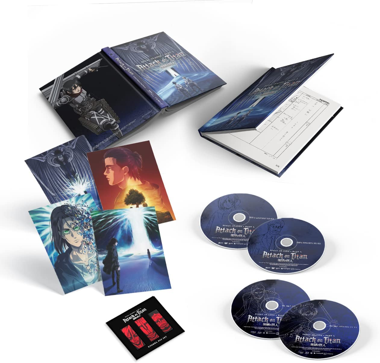 Attack on Titan: The Final Season Part 2 Collector's Edition Blu-ray