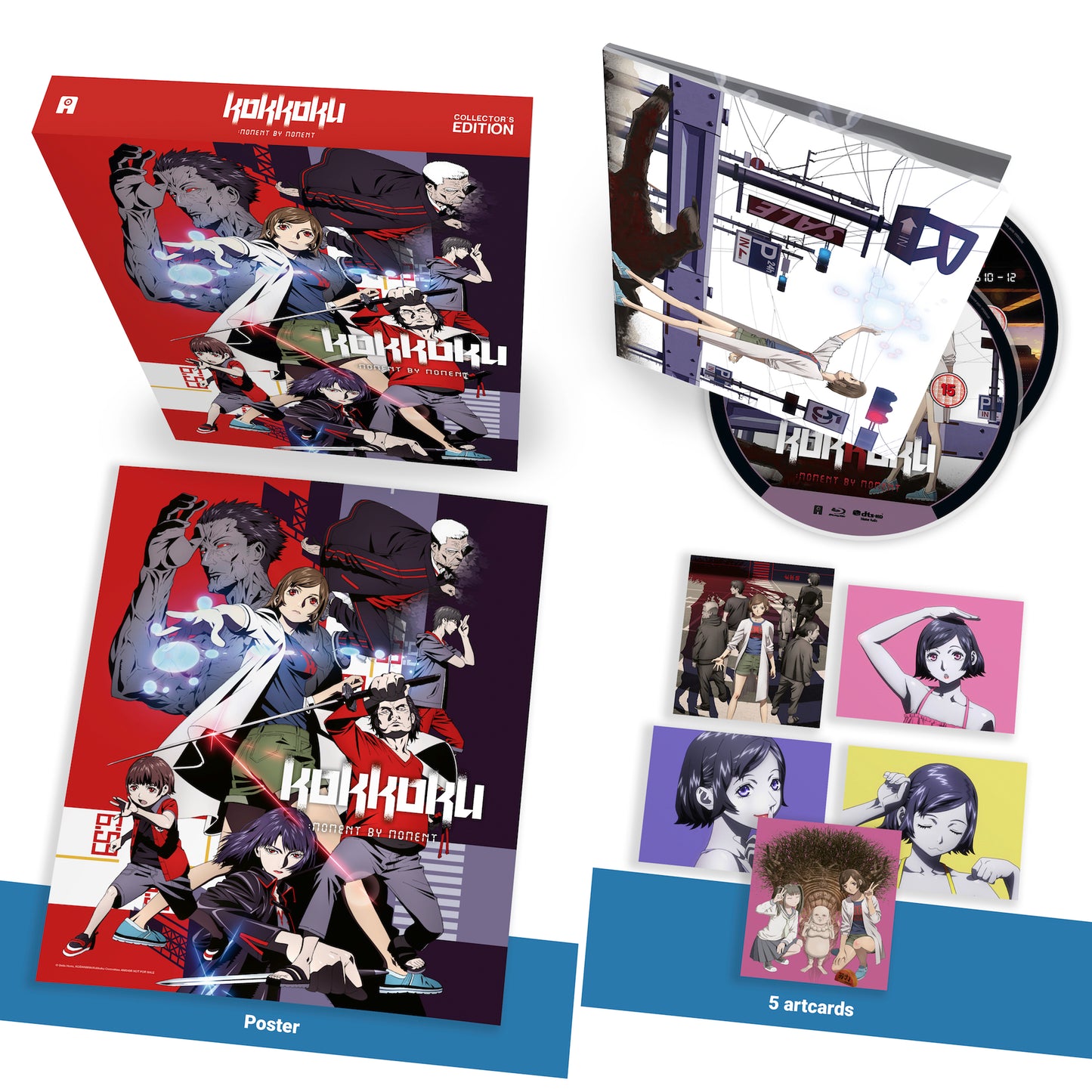 Kokkoku: Moment by Moment - Blu-ray Collector's Edition