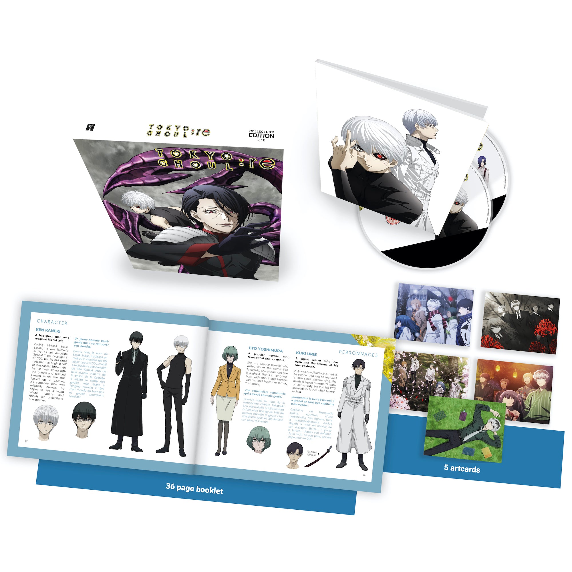 Tokyo Ghoul Collectors outlet Edition Blu Ray