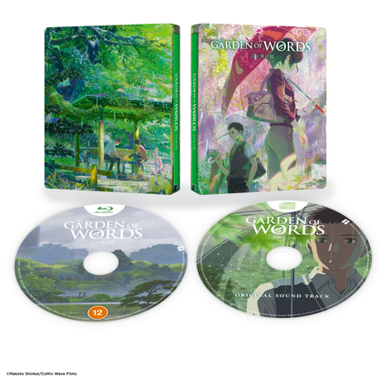 The Garden of Words - Blu-ray + CD Steelbook Collector's Edition