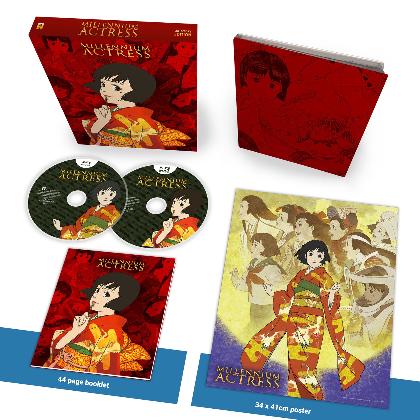 Millennium Actress - 4K UHD Blu-ray + Blu-ray Collector's Edition