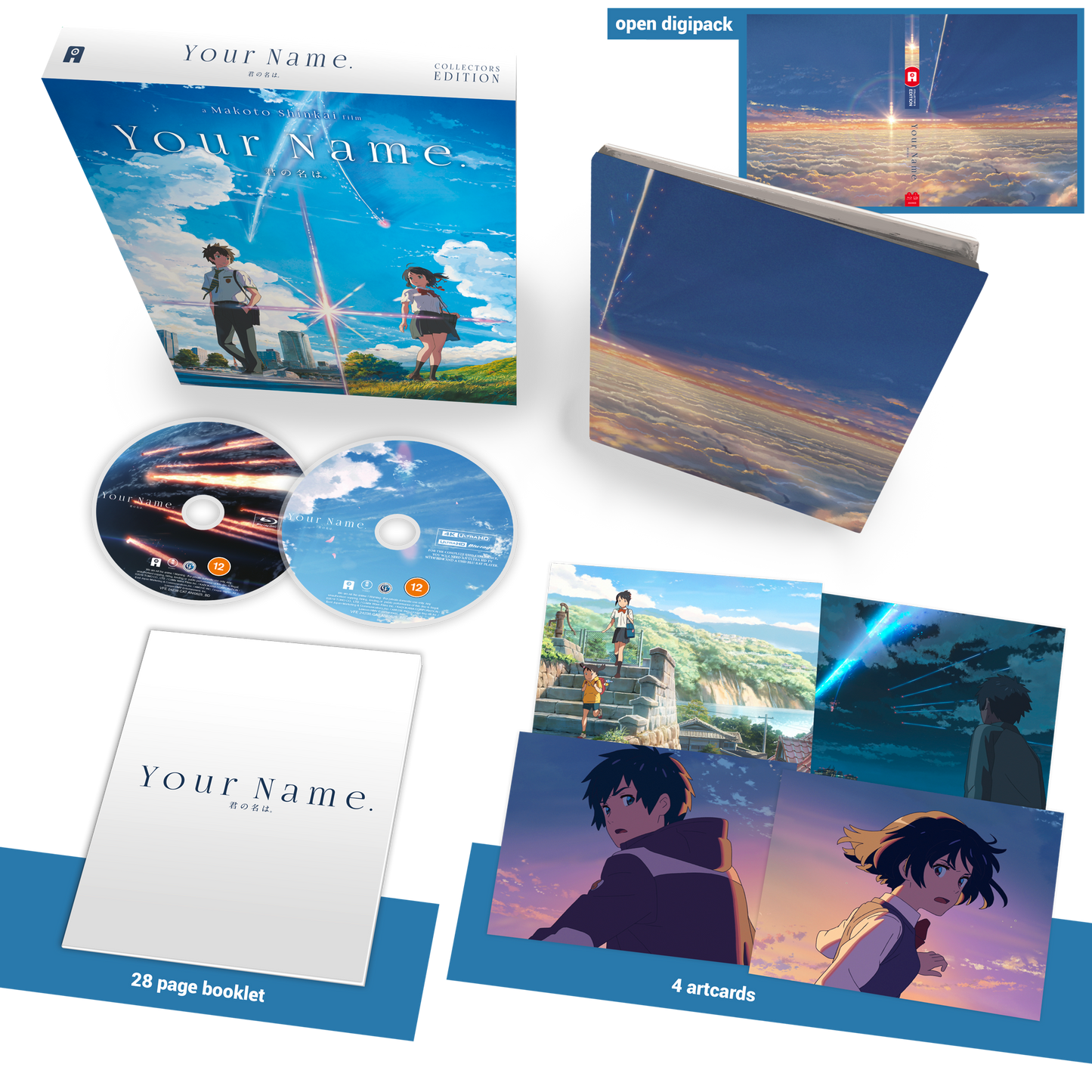 Your Name - 4K UHD Blu-ray + Blu-ray Collector's Edition