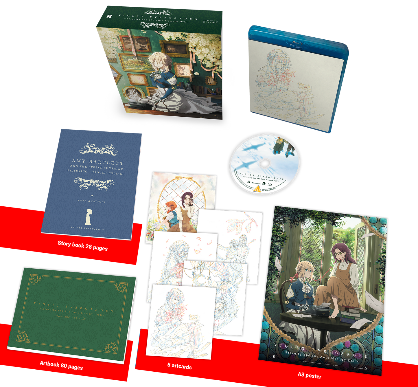 Violet Evergarden: Eternity and the Auto-Memory Doll - Blu-ray Collector's Edition