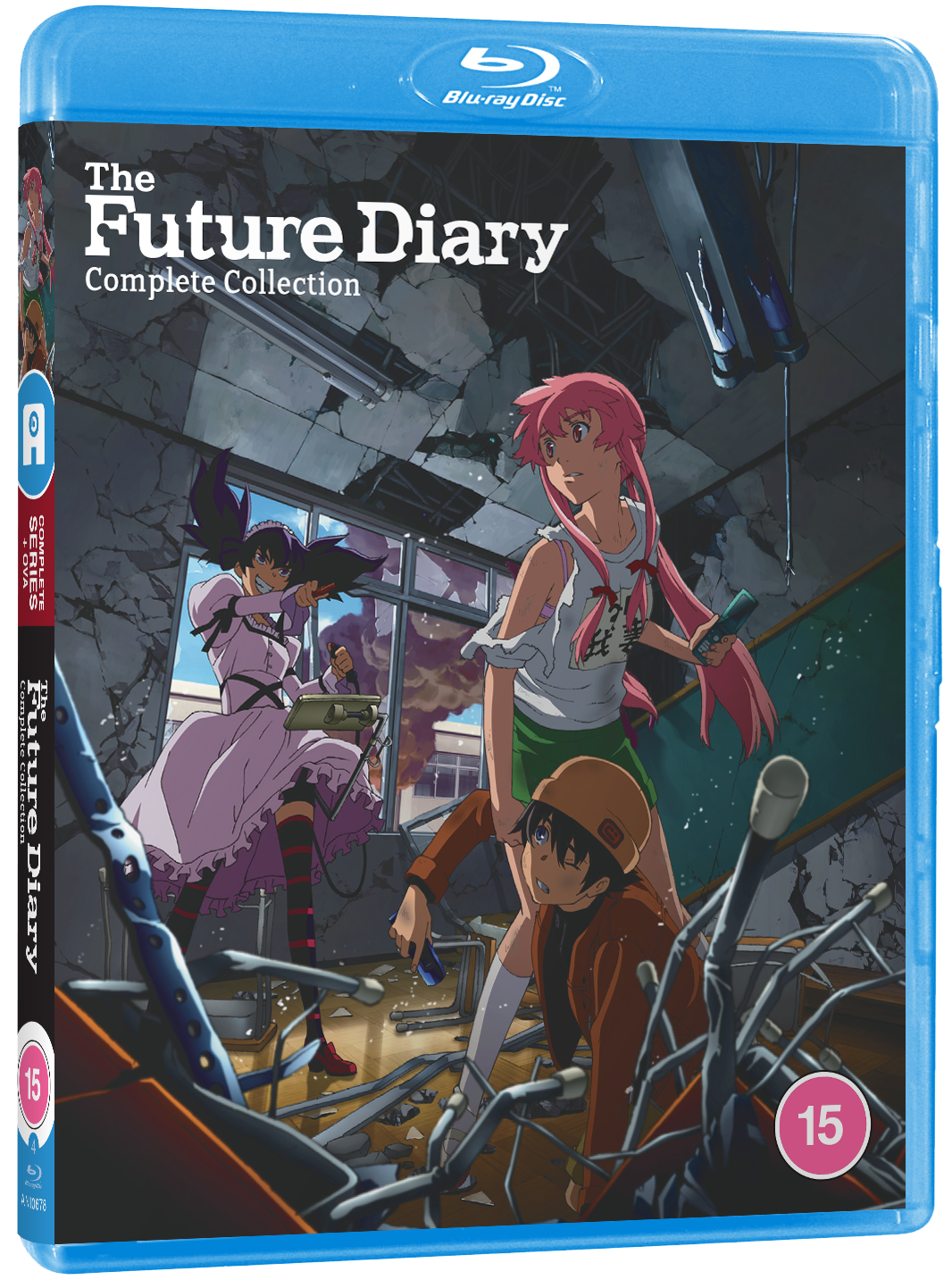 Mirai Nikki The Future Diary TV + OVA Japanese Anime DVD English