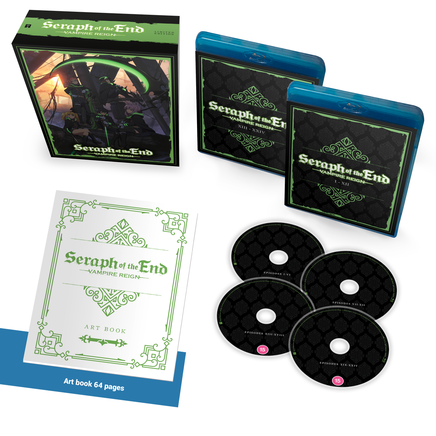 Seraph of the End Complete Series Collector's Edition Blu-ray