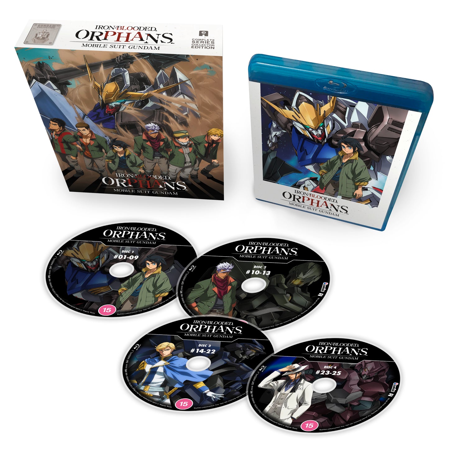 Mobile Suit Gundam Iron-Blooded Orphans: Part 1 Blu-ray Collector's Edition