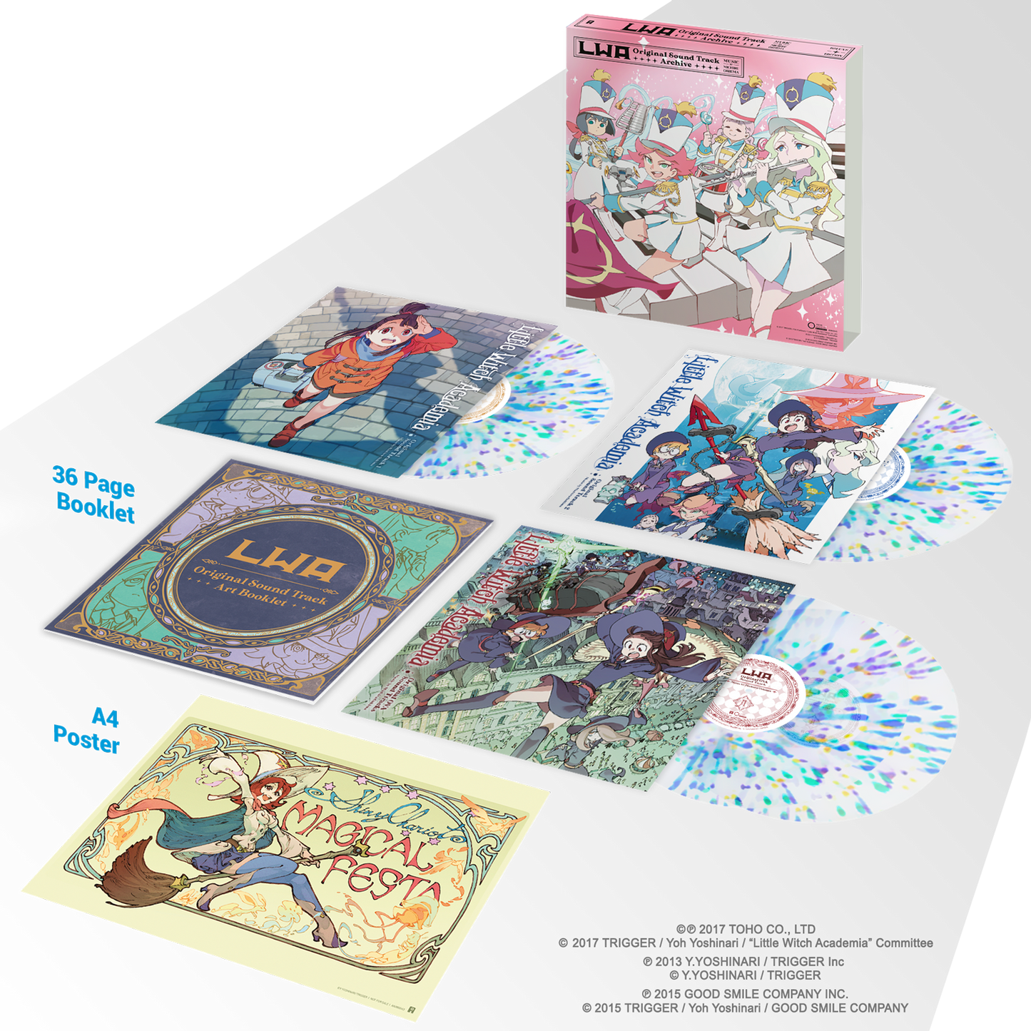 Little Witch Academia Vinyl Deluxe Edition (AllTheAnime.com colour variant)