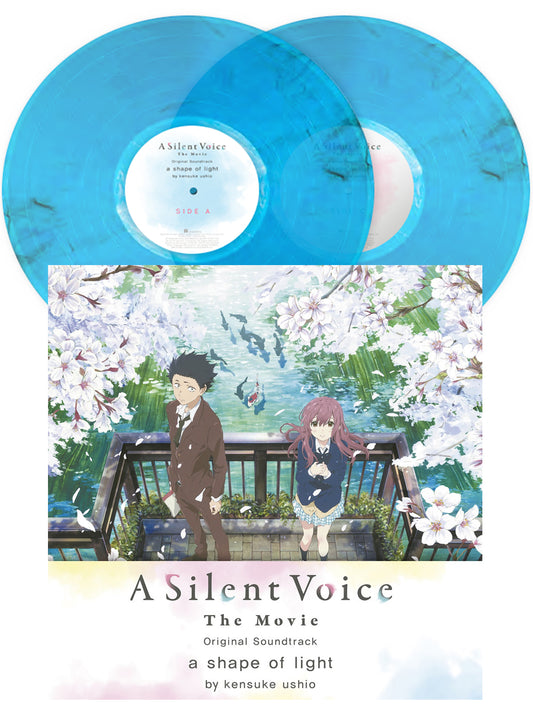 A Silent Voice soundtrack - Vinyl (2 x 12" LP) Limited Edition (First press Blue Vinyl ver.)