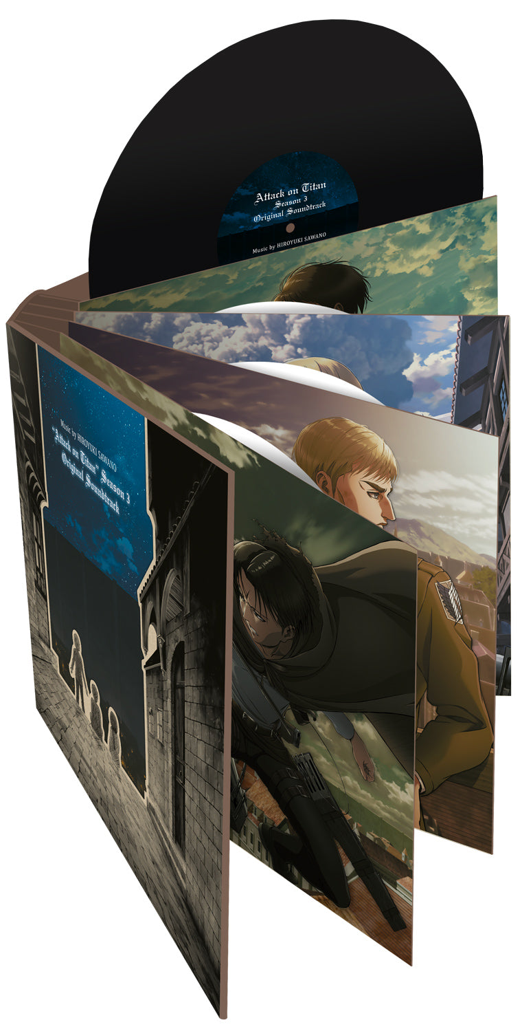 Attack on Titan: Season 3 Soundtrack - 4 x LP Vinyl Deluxe Edition