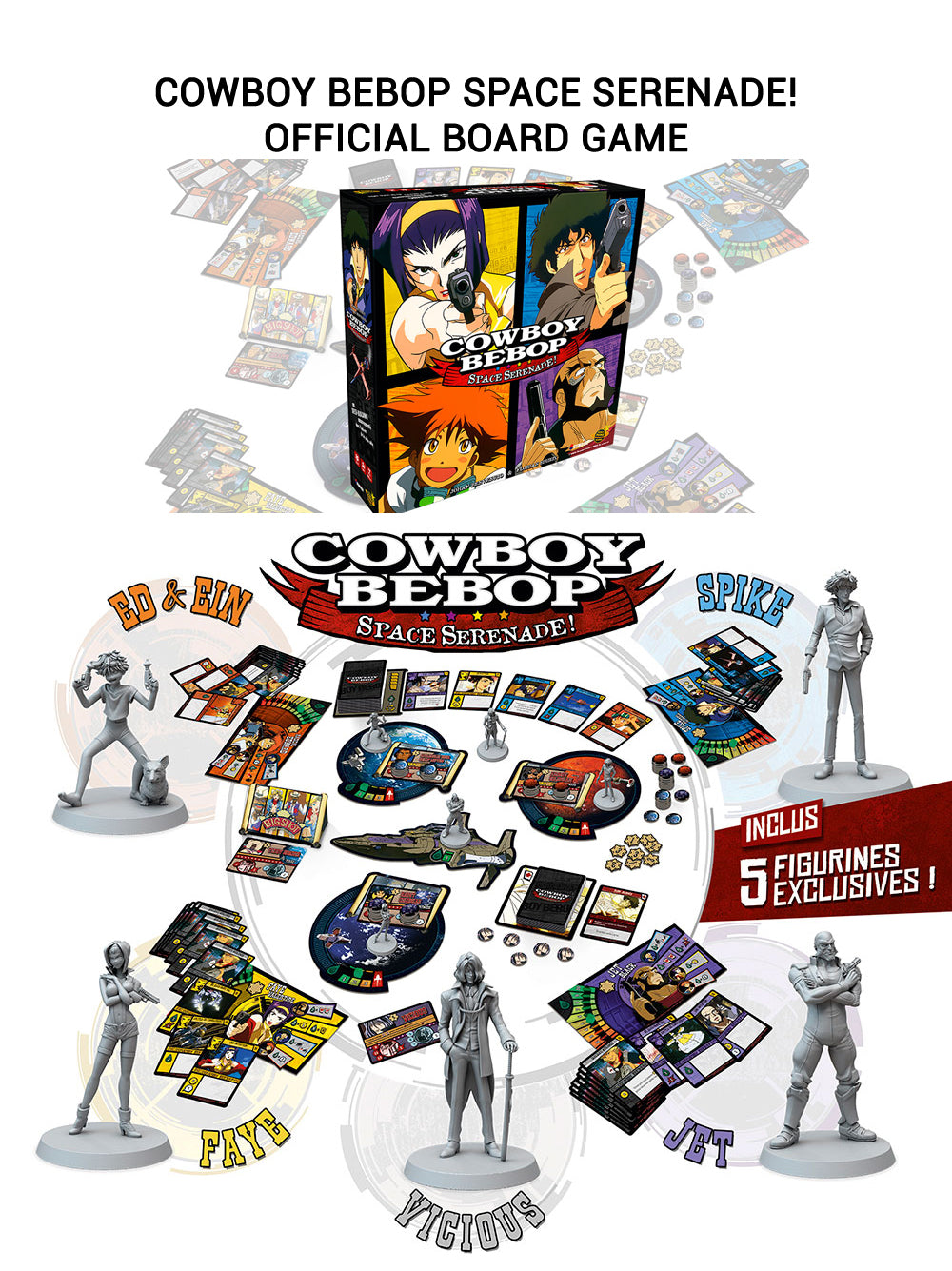 Cowboy Bebop: Space Serenade - Board Game