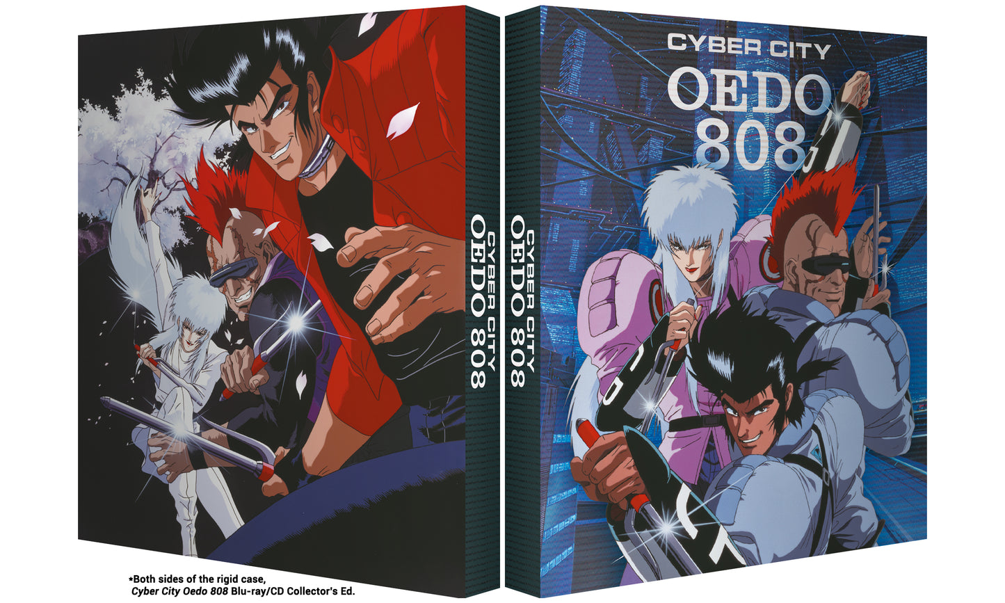 Cyber City Oedo 808 - Blu-ray+CD Soundtrack Collector's Edition