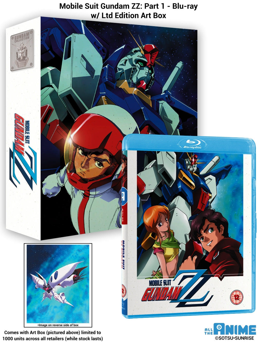 Mobile Suit Gundam ZZ: Part 1 - Blu-ray (w/ Ltd Edition Box)