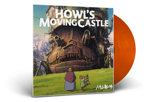 Howl’s Moving Castle vinyl soundtrack (Clear Orange vinyl variant)