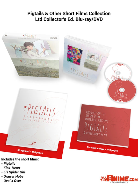 Pigtails & Other Short Films - Blu-ray/DVD Collector's Edition