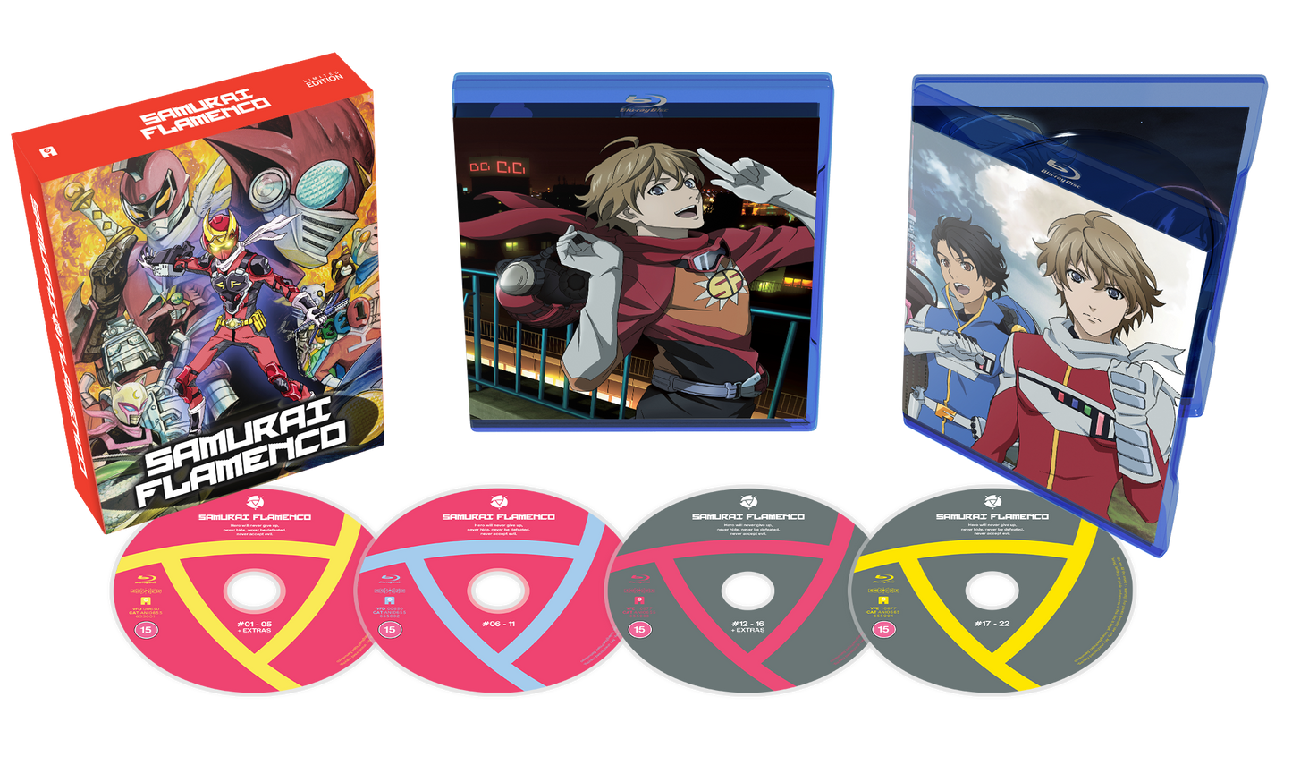 Samurai Flamenco Complete Series Collection - Blu-ray Limited Edition