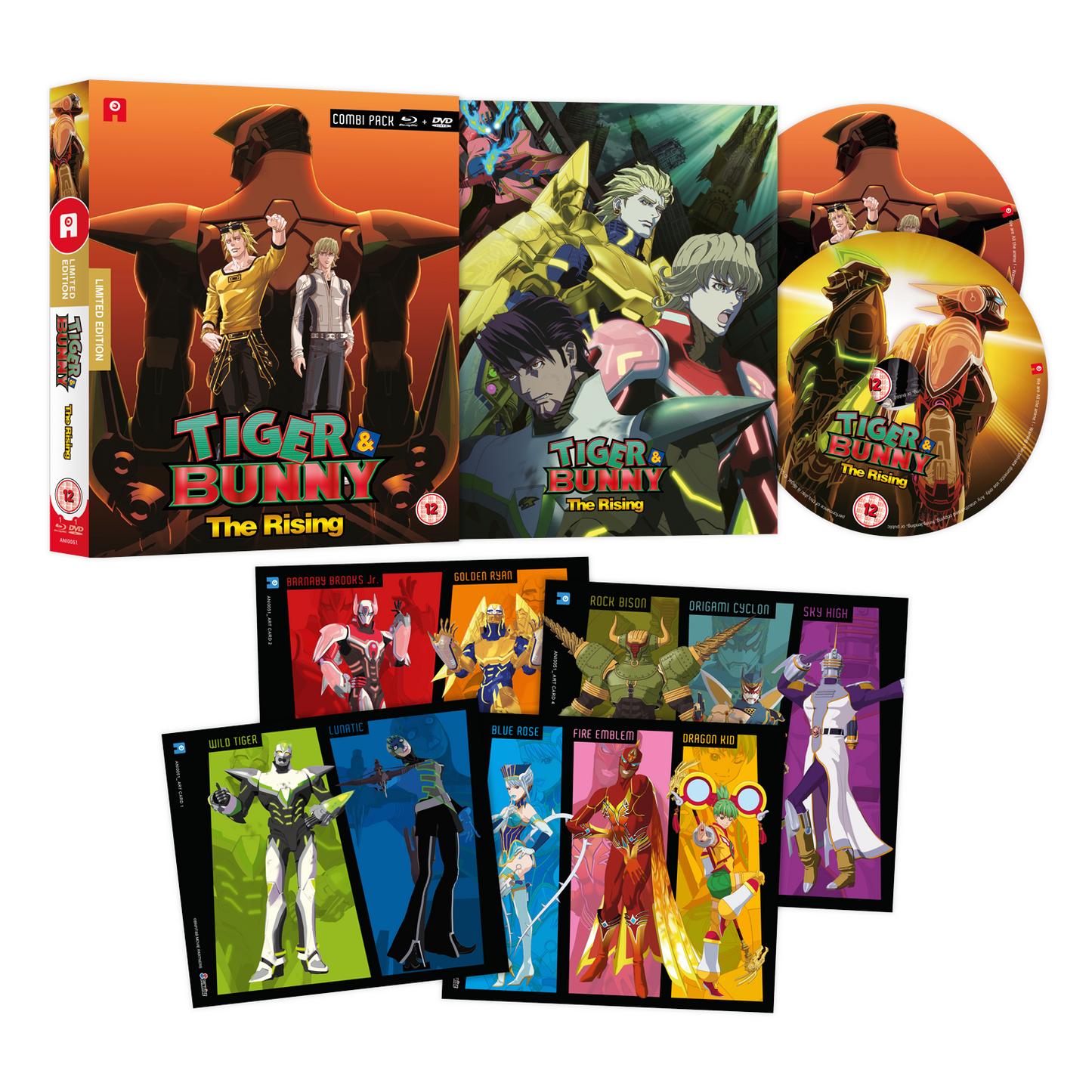 Tiger & Bunny: The Rising - Blu-ray/DVD Collector's Edition