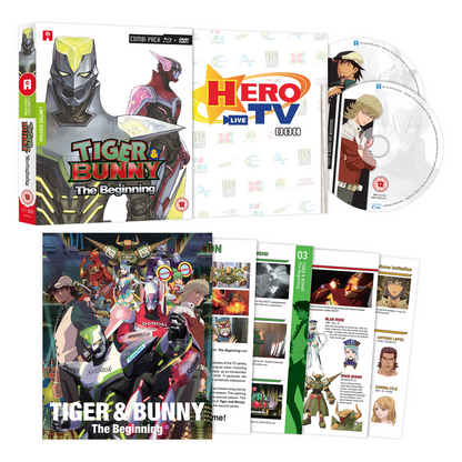 Tiger & Bunny: The Beginning - Blu-ray/DVD Collector's Edition