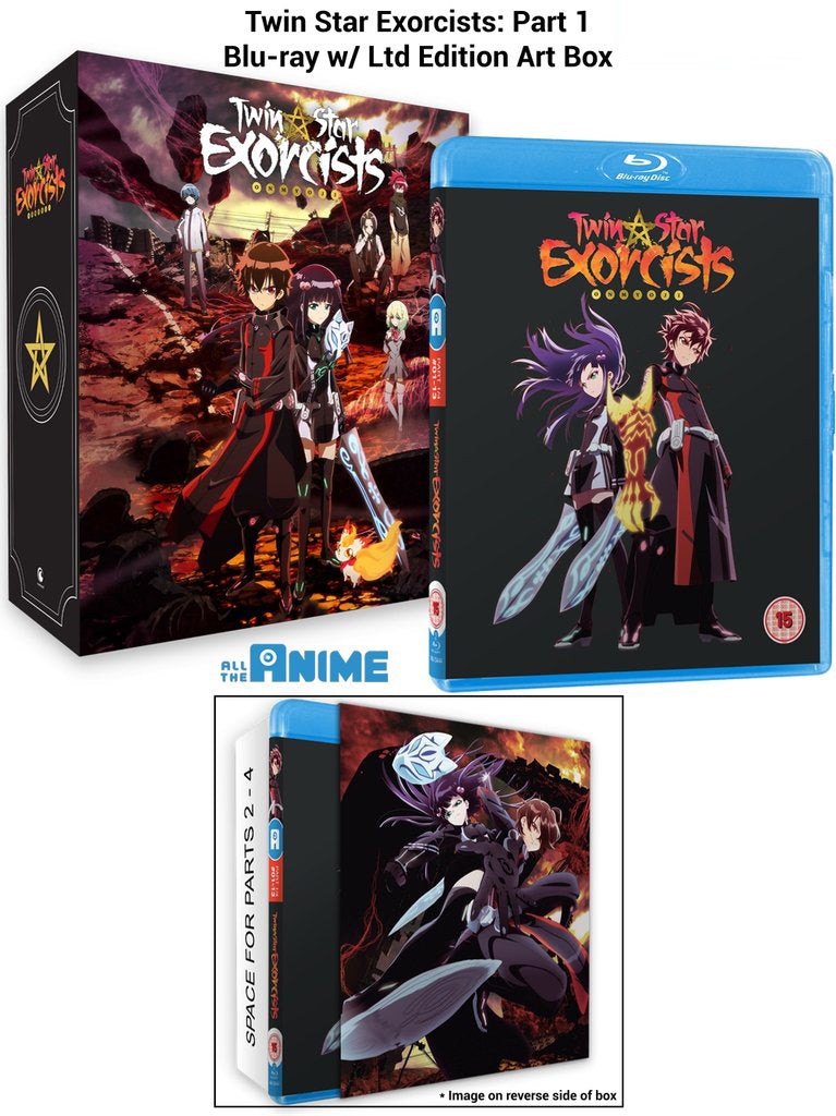 Twin Star Exorcists: The Complete Series Blu-ray (Blu-ray + Digital HD)