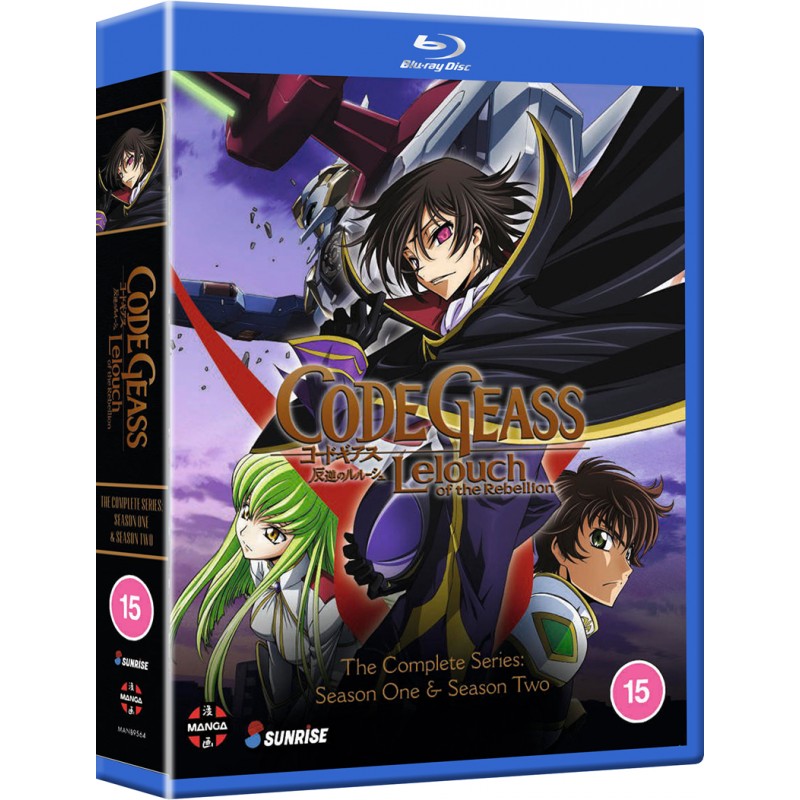 Code Geass: Lelouch of the Rebellion: Complete Series Collection Episodes  1-50