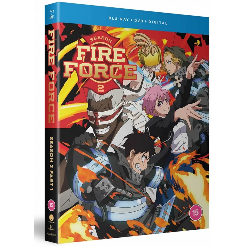 Fire Force Season 2 Part 1 - Blu-ray/DVD