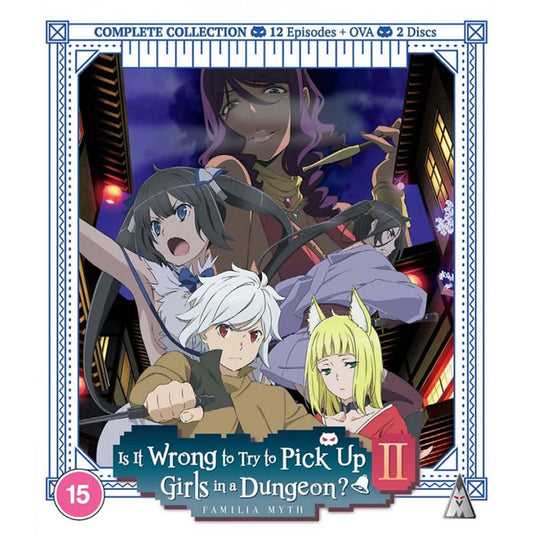 Is It Wrong To Try To Pick Up Girls In A Dungeon?! Season 2 - Blu-ray